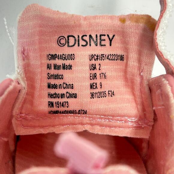 2 pair Baby Girl Vacation Shoes Size 2 DISNEY Pooh & FOOTJOY Saddle Golf Pink - Picture 5 of 13